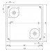 Светильник SLV QUADRASYL 44D IP44